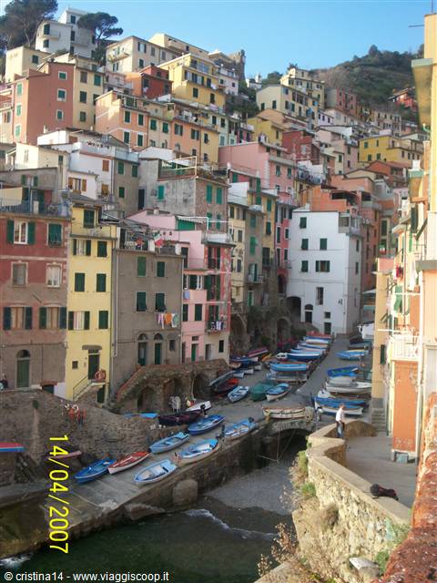 The marina Riomaggiore