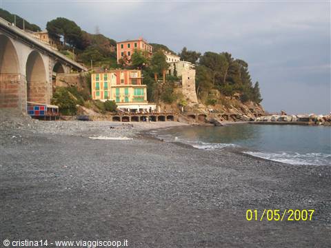 From the beach