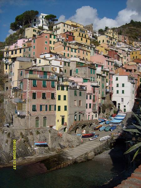 The most famous photo of Riomaggiore, this time taken by me