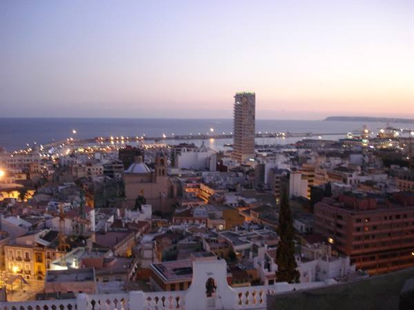 the city from above