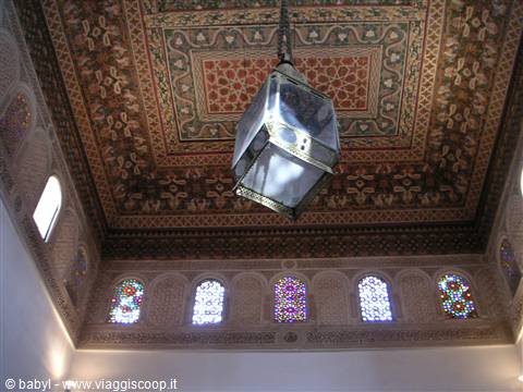 Interior of the Bahia Palace
