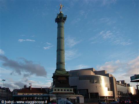 the square where the Bastille used to be