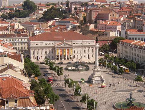 panorama from Igreja do Carmo - Lisbon