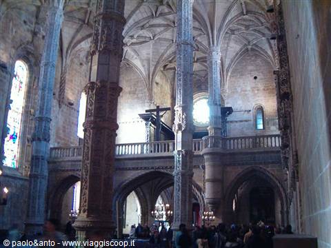 interior of the church