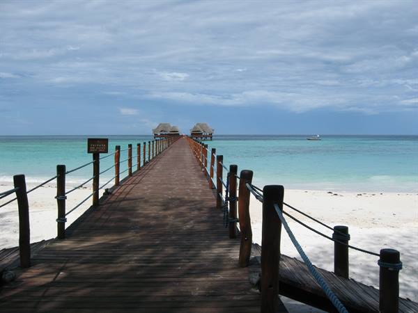 Dongwe Village - The jetty 