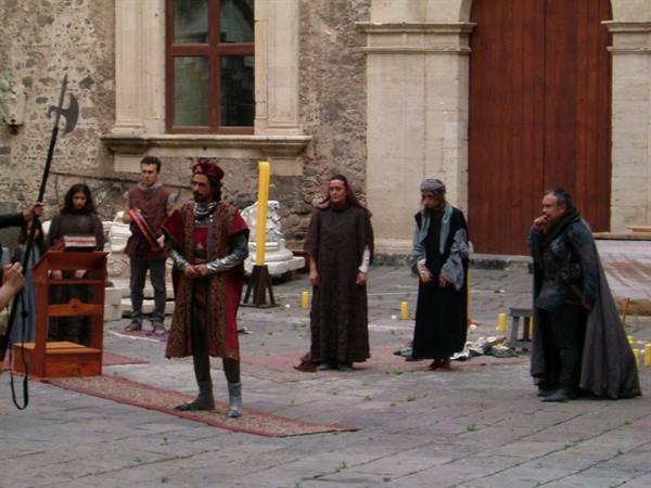 Performance in the Ursino Castle (Frederick II of Swabia)