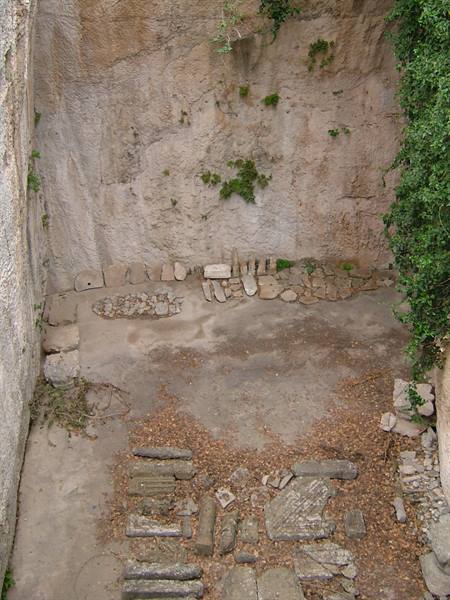 Roman pool, inside the Greek Theatre