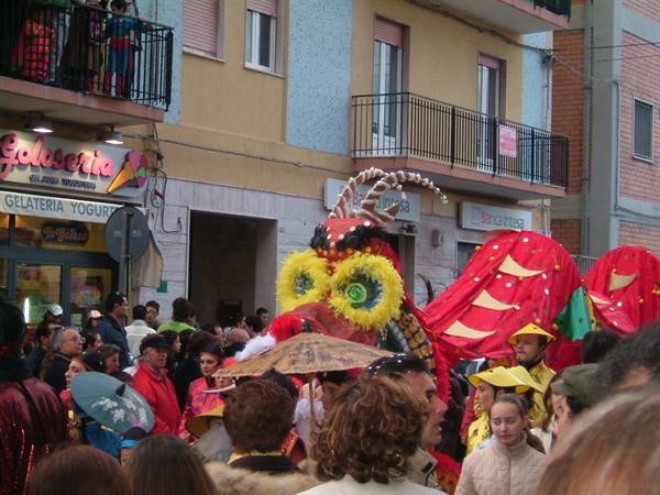 Carnival through the streets of Augusta