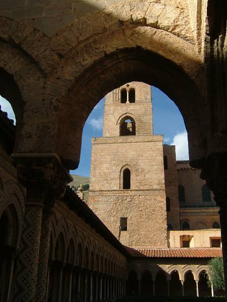 The Cathedral of Monreale, the Cloister 