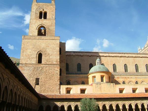 The Cathedral of Monreale, the Cloister 