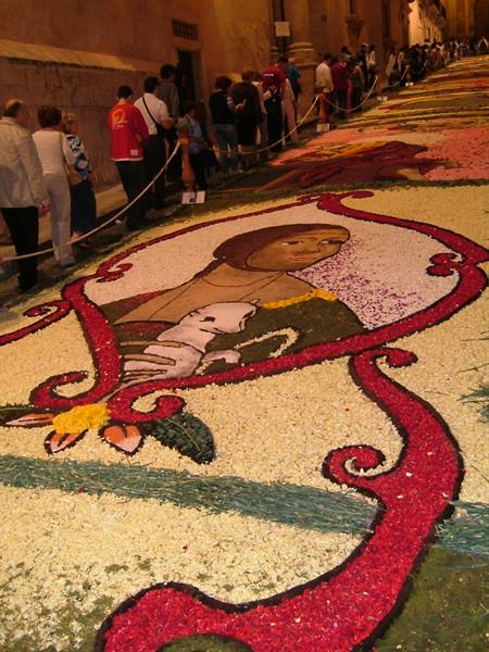 The flower festival