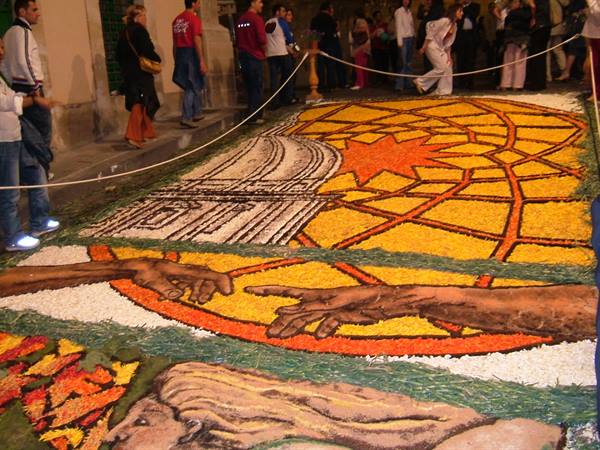 The flower festival