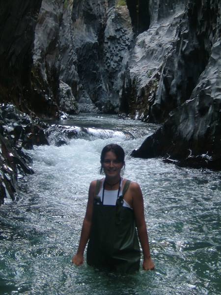 The Alcantara Gorges 