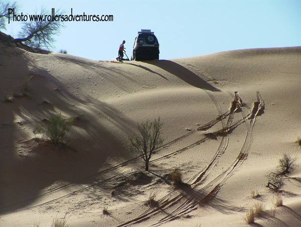 Challenging dunes