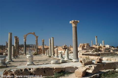 Sabrata ancient roman city in Libya