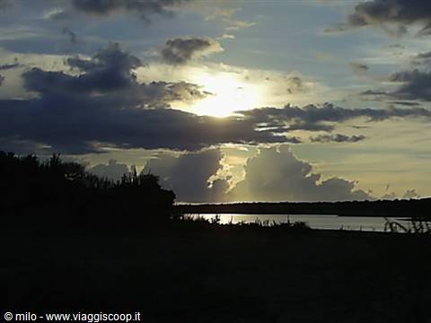 sunset in margarita