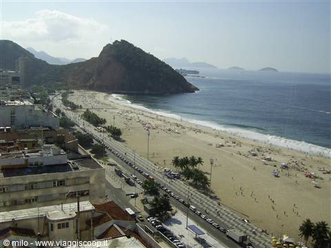 from our room - view over copacabana