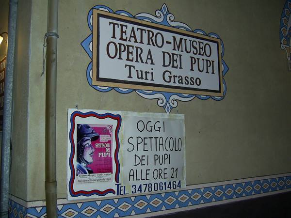 puppet theatre, acireale