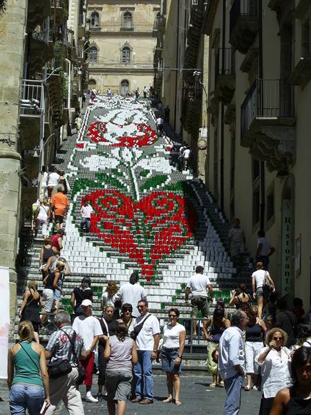 the staircase of s. maria al monte