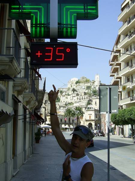 in the shade!