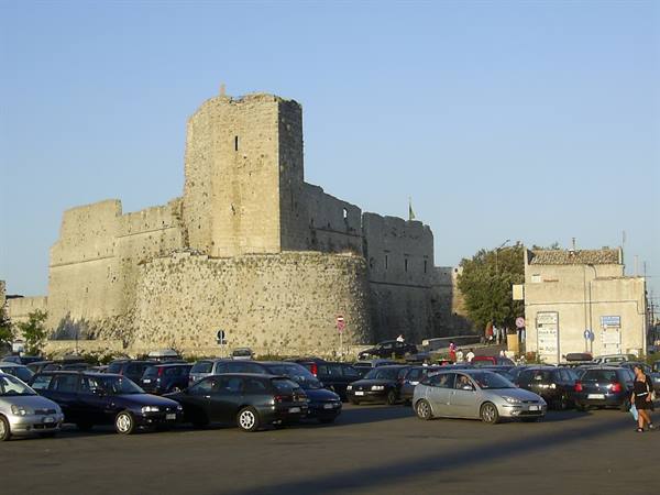 Frederick II castle of monte sant'arcangelo