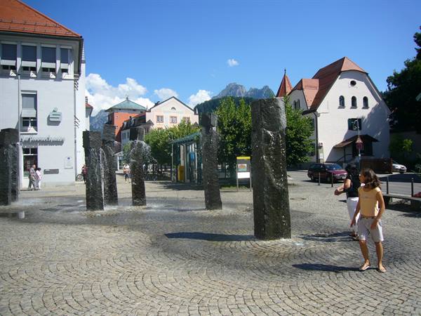 FUSSEN - FOUNTAIN