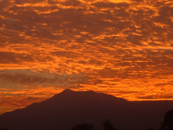 SUNSET ON MOUNT MUSINE