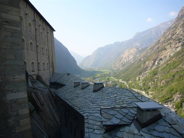 PANORAMA OF THE VALLEY FROM THE CASTLE
