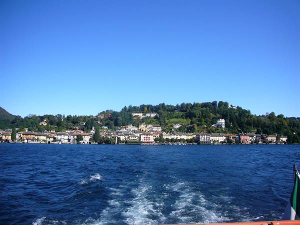 TOWARDS SAN GIULIO ISLAND