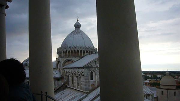PISA - THE CATHEDRAL FROM THE TOWER