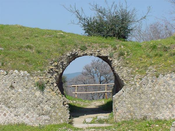 ROSELLE - ENTRANCE OF THE ROMAN THEATRE