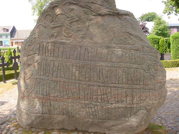 JELLING - RUNE STONE