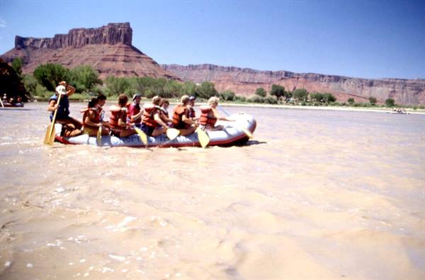 THE 'RAPIDS' OF THE COLORADO
