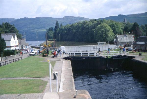 LOCKS TOWARDS LOCH NESS