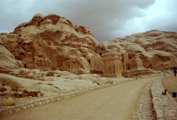 ENTRANCE OF THE CANYON