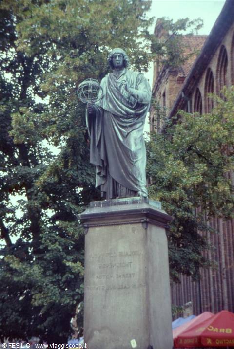 TORUN - STATUE OF COPERNICUS