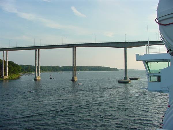 ON THE FERRY TOWARDS THE ISLAND OF AERO