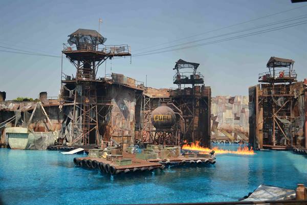 Waterworld show at Universal Studios