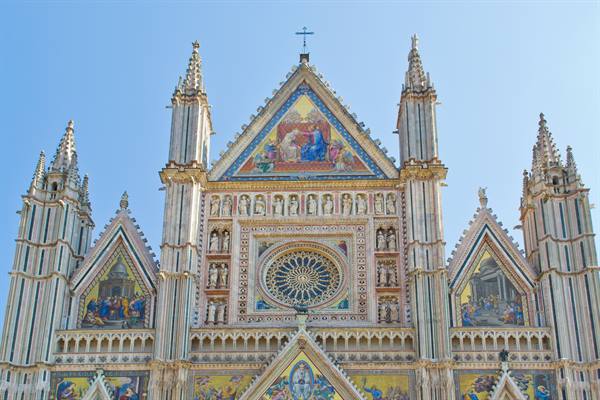 Detail of the façade