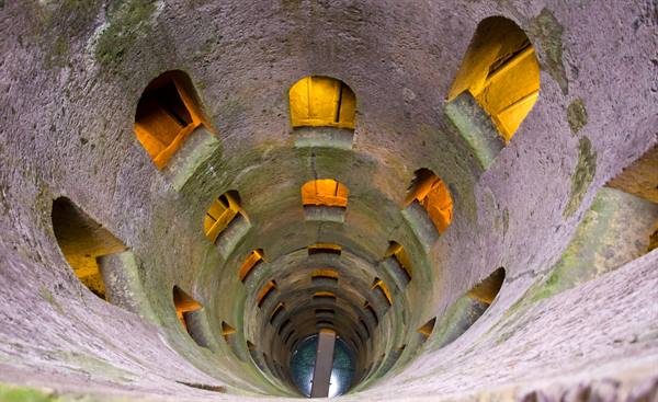 The famous well of St. Patrick