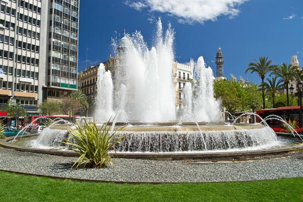 Town Hall Fountain