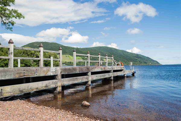 Pier on Loch Ness