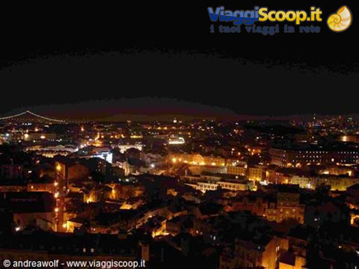 Lisbon night view