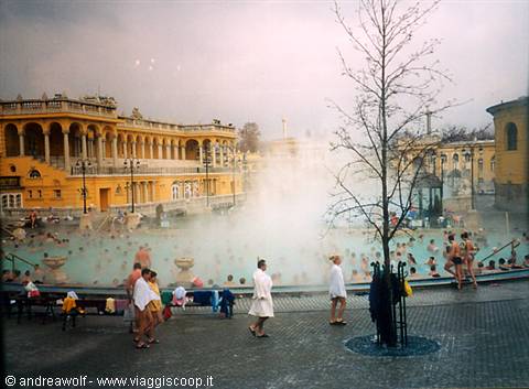 The Szechenyi baths in the City Park