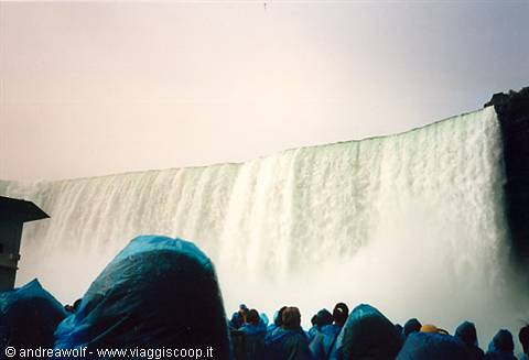 Niagara Falls seen from...below!