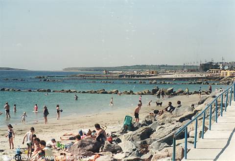 Beach of Galway. Who says you can't swim in Ireland?