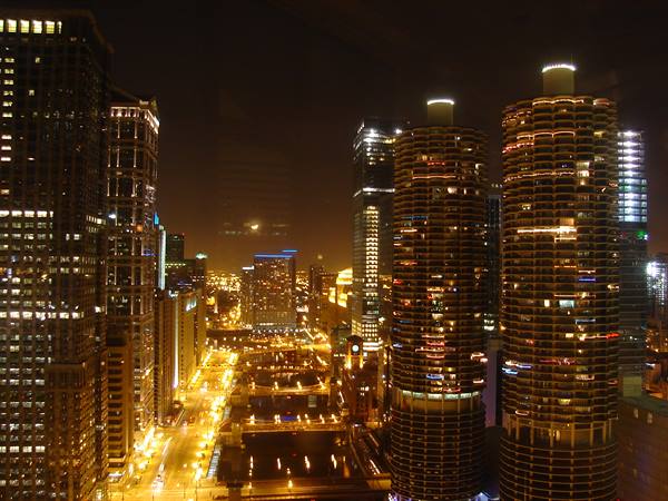 View from the top floor of Hotel 71