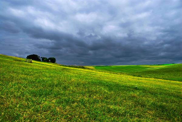 Storm in the Kent countryside