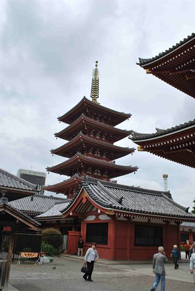 The tallest pagoda in Japan is in Tokyo