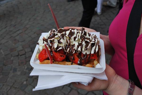 Belgium is famous for its sweets